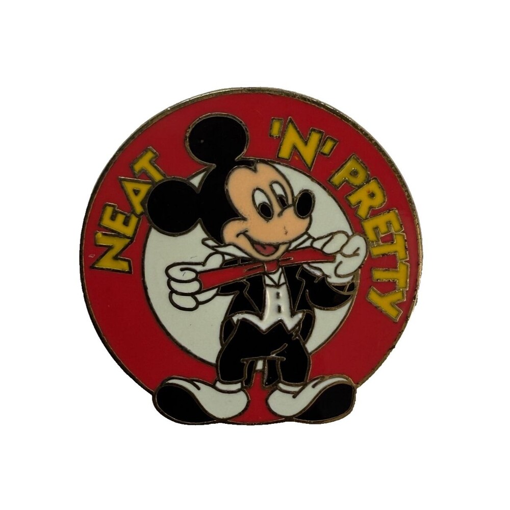 WDW 2001 Three-Quarter Flex Mickey In A Tux Neat N Pretty Disney Pin LE (B9)